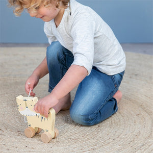 Little Dutch - Holz Nachziehtier Tiger