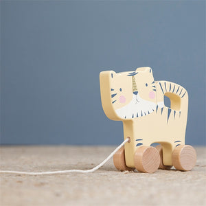 Little Dutch - Holz Nachziehtier Tiger