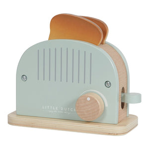 Little Dutch - Holz Toaster 10 tlg. Set