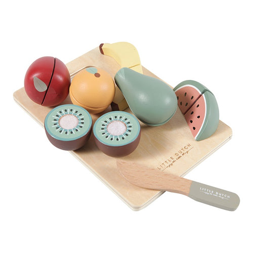 Little Dutch - Holz Obst zum Schneiden Set