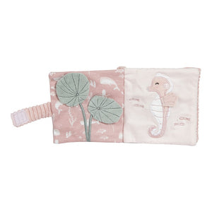 Little Dutch - Stoff Activity Buggy Fühlbuch Ocean Pink