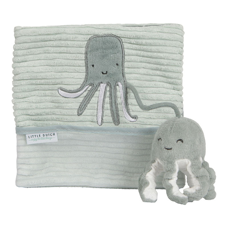 Little Dutch - Stoffbuch Activity Ocean Mint