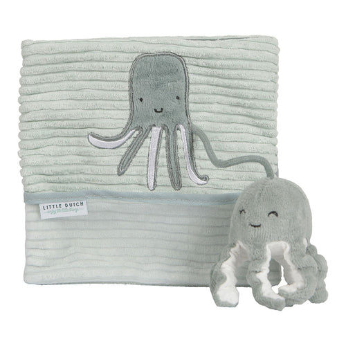 Little Dutch - Stoffbuch Activity Ocean Mint