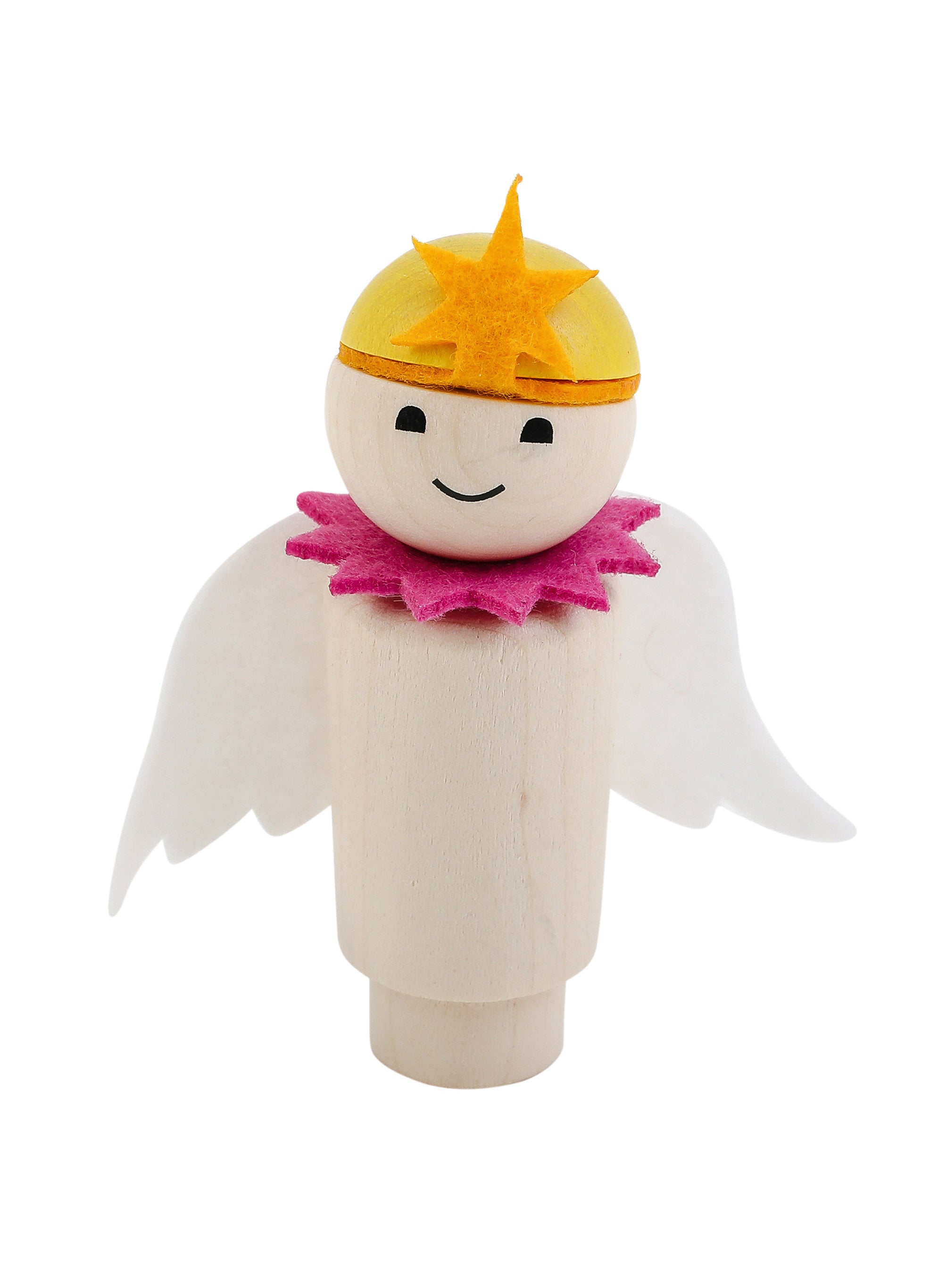 Ahrens AHS - Holz Steckfigur Schutzengel Engel Mädchen