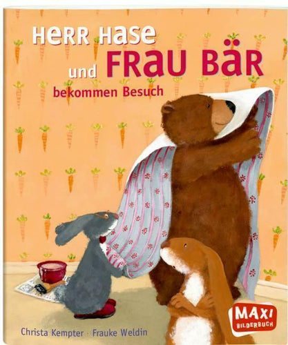 Ellermann - MAXI Bilderbuch, Herr Hase und Frau Bär bekommen Besuch