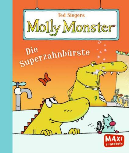 Ellermann - MAXI Bilderbuch, Molly Monster, Die Superzahnbürste