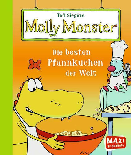 Ellermann - MAXI Bilderbuch, Molly Monster, Die besten Pfannkuchen der Welt