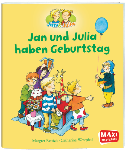 Ellermann - MAXI Bilderbuch, Jan und Julia haben Geburtstag