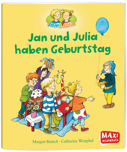 Ellermann - MAXI Bilderbuch, Jan und Julia haben Geburtstag