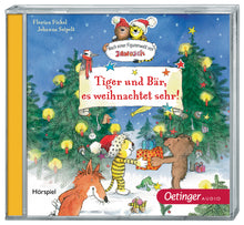Laden Sie das Bild in den Galerie-Viewer, Oetinger Verlag Audio - Janosch Tiger und Bär, es weihnachtet sehr CD