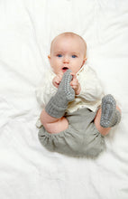 Laden Sie das Bild in den Galerie-Viewer, GoBabyGo - Rutschfeste Socken grey melange