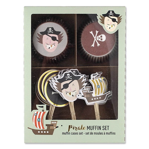 Ava & Yves - Muffin Set , Pirat