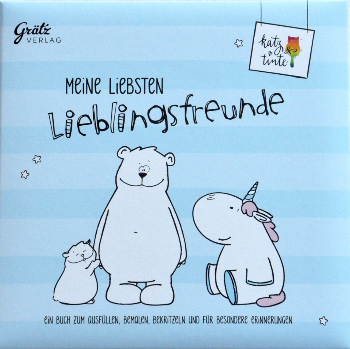 Grätz Verlag - Katz & Tinte Meine liebsten Lieblingsfreunde Freundebuch