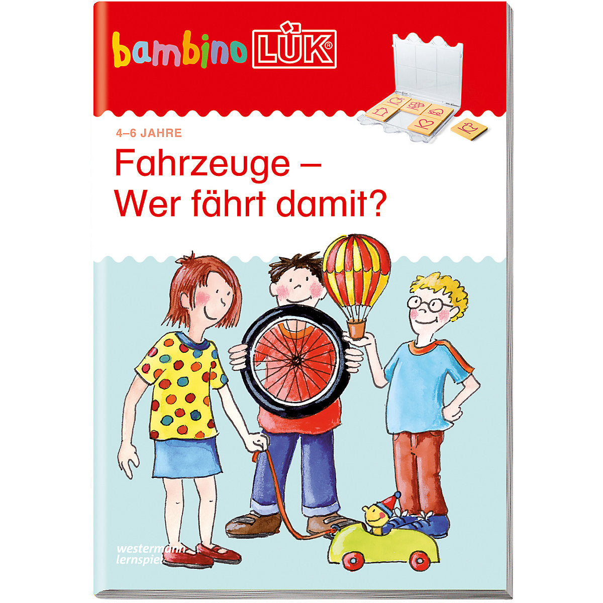 Bambino LÜK - Fahrzeuge - Wer fährt damit? Übungsheft