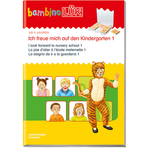 Bambino LÜK - Ich freue mich auf den Kindergarten 1 Übungsheft