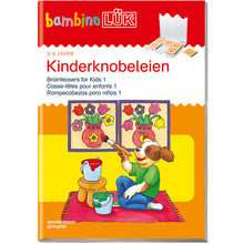 Laden Sie das Bild in den Galerie-Viewer, Bambino LÜK - Kinderknobeleien 1 Übungsheft