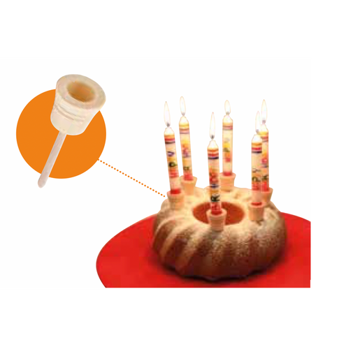 Ahrens AHS - Holz Kuchenstecker für Kerzen
