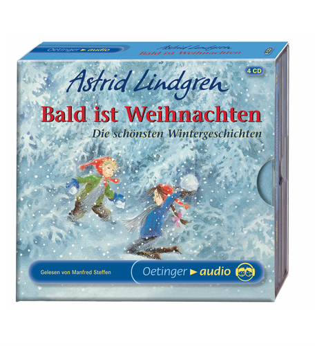 Oetinger Verlag Audio - Bald ist Weihnachten Astrid Lindgren 4 CDs