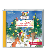 Laden Sie das Bild in den Galerie-Viewer, Oetinger Verlag Audio - Janosch Tiger und Bär, es weihnachtet sehr CD