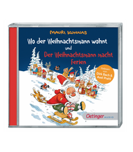 Laden Sie das Bild in den Galerie-Viewer, Oetinger Verlag Audio - Wo der Weihnachtsmann wohnt und Der Weihnachtsmann macht Ferien CD