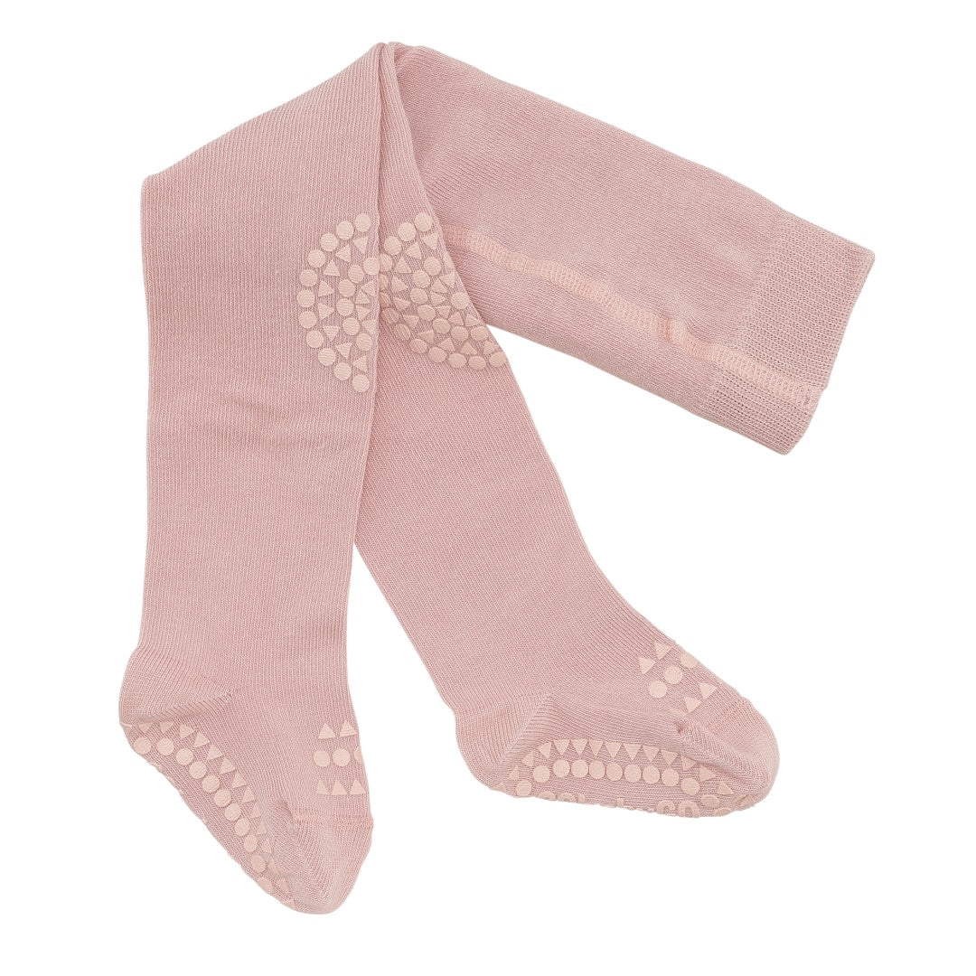 GoBabyGo - Krabbel Strumpfhosen dusty rose