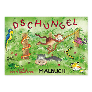 Grätz Verlag - Mini Malbuch Motiv Dschungel