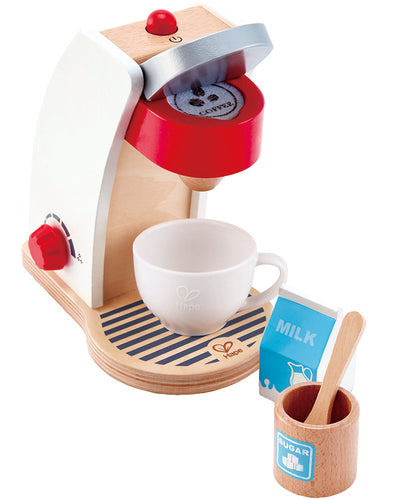 Hape - Holz Meine Kaffeemaschine inklusive Zubehör