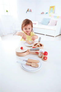 Hape - Holz Koch- & Servierset Geschirr Set