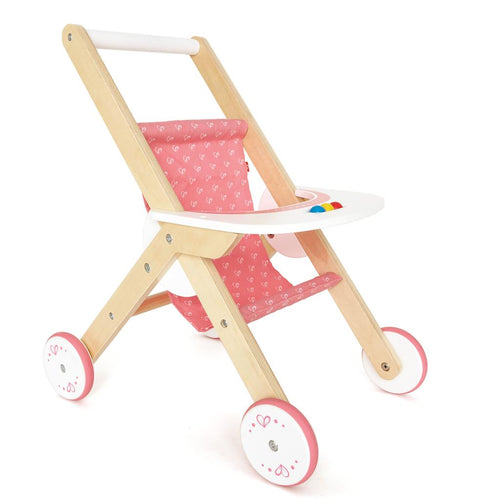 Hape - Holz Puppenwagen