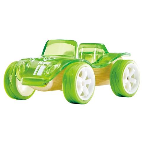 Hape - Bambus Fahrzeug Auto Beach Buggy grün
