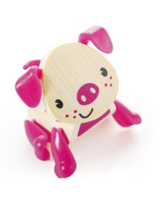 Hape - Bambus Minitier Steckfigur Schwein