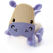 Laden Sie das Bild in den Galerie-Viewer, Hape - Bambus Minitier Steckfigur Nilpferd