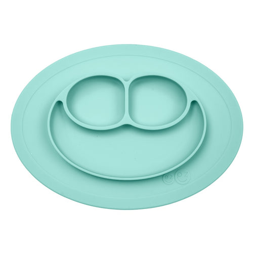ezpz - Mini Mat Silikon Teller aqua