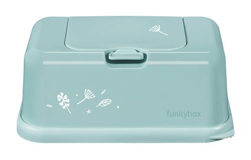 Funkybox - Feuchttücher Box Blätter mint