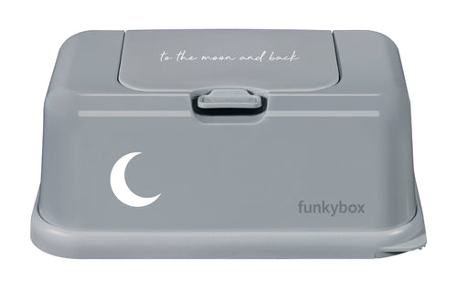 Funkybox - Feuchttücher Box Mond grau