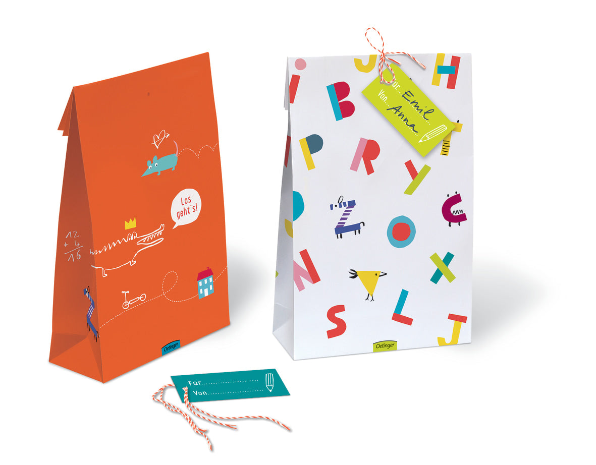 Oetinger Verlag - Schulanfang ABC Geschenktüten Set
