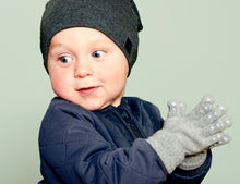 Laden Sie das Bild in den Galerie-Viewer, GoBabyGo - Rutschfeste Finger Handschuhe grey melange