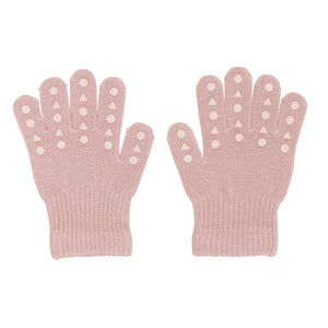 GoBabyGo - Rutschfeste Finger Handschuhe dusty rose