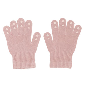 GoBabyGo - Rutschfeste Finger Handschuhe dusty rose