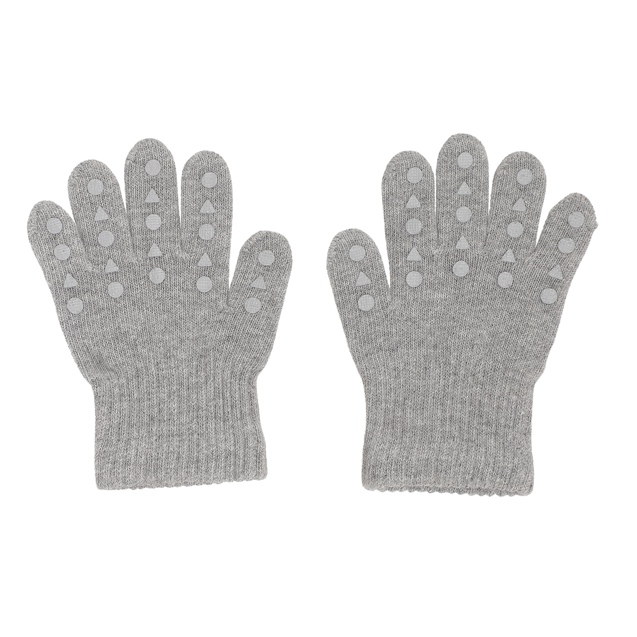 GoBabyGo - Rutschfeste Finger Handschuhe grey melange