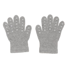 Laden Sie das Bild in den Galerie-Viewer, GoBabyGo - Rutschfeste Finger Handschuhe grey melange
