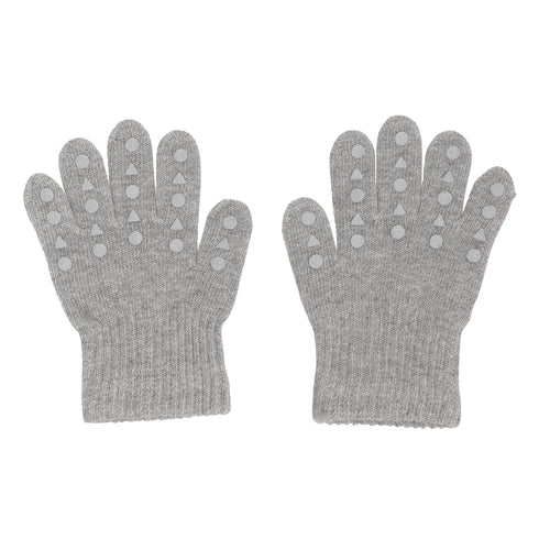 GoBabyGo - Rutschfeste Finger Handschuhe grey melange