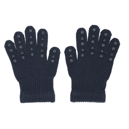 GoBabyGo - Rutschfeste Finger Handschuhe dark blue