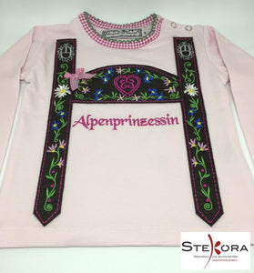 Anouk et Emile - Langarm Shirt Alpenprinzessin rosa