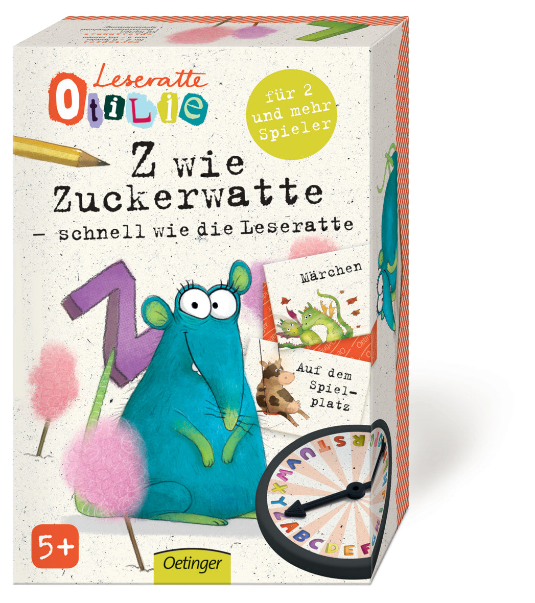 Oetinger Verlag - Leseratte Otilie Spiel Z wie Zuckerwatte