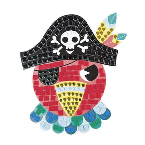 Janod Bastel Kreativ Set für Mosaik Karten Piraten J07761