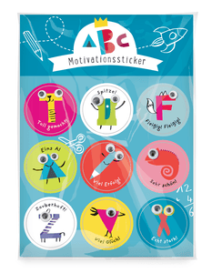 Oetinger Verlag - Schulanfang ABC Motivationssticker