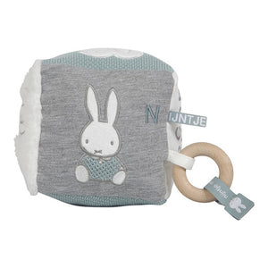 Miffy - Stoff Activity Würfel mint grau