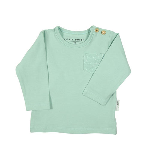 Little Dutch - Baby Langarm Shirt mint