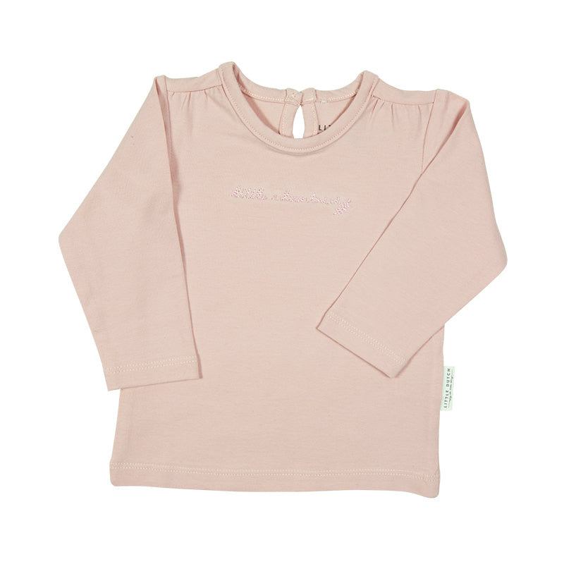 Little Dutch - Baby Langarm Shirt rosa